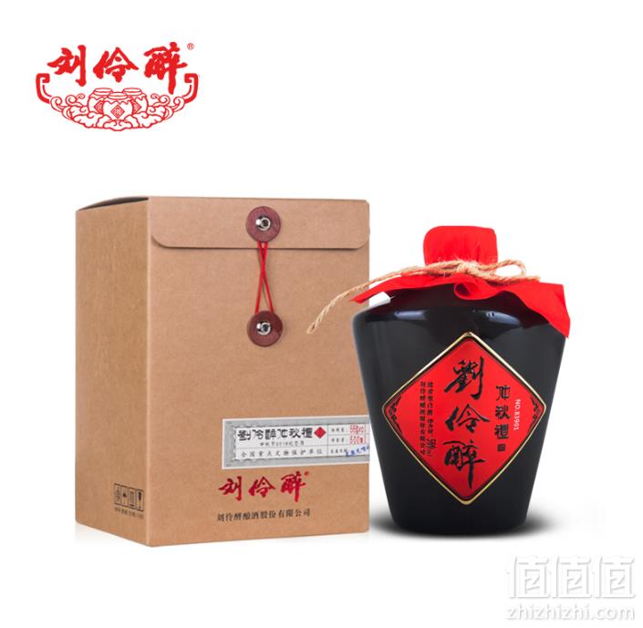 中华老字号,刘伶醉 仲秋礼 55度浓香型白酒500ml