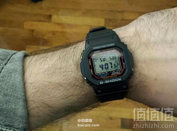 casio 卡西欧 gwm5610-1 经典红圈 六局太阳能