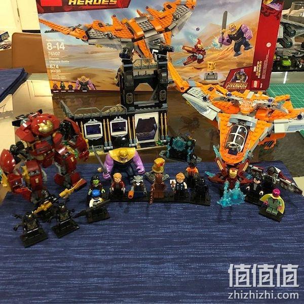 lego 乐高 超级英雄系列 复仇者联盟3 76107 灭霸终极