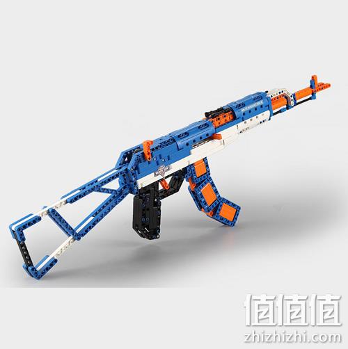 双鹰 绝地求生系列 积木拼装型 ak47冲锋枪