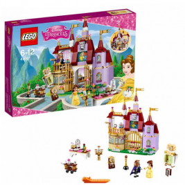 乐高lego迪士尼公主系列41067贝儿公主的魔法城堡