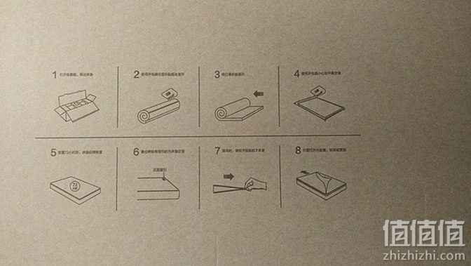 还是小米,8H乳胶弹簧床N2 开箱体验_8H乳胶床