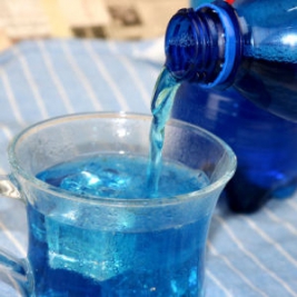 网红爆款蓝色百事可乐梅子味450ml