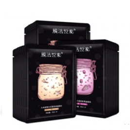 膜法世家 植物酵素三合一黑面膜 21片_天猫价