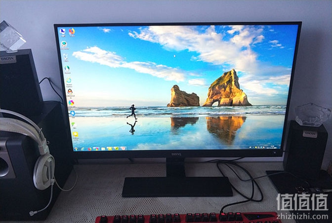 BenQ 明基 PD2500Q 电脑显示屏晒物明基pd2