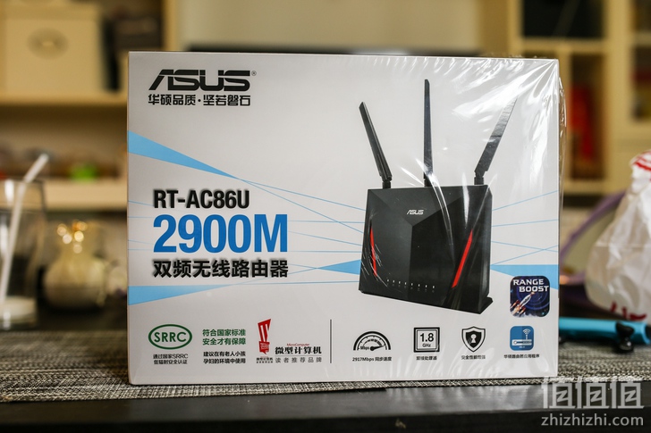 信仰到底值不值asus华硕ac86u路由器开箱