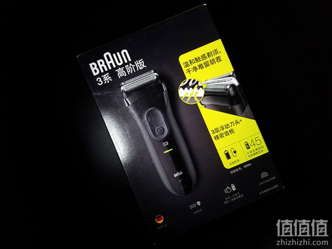 braun 博朗 3000s 往复式刮胡刀开箱