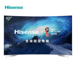 京东plus会员hisense海信led49ec780uc49英寸曲面液晶电视