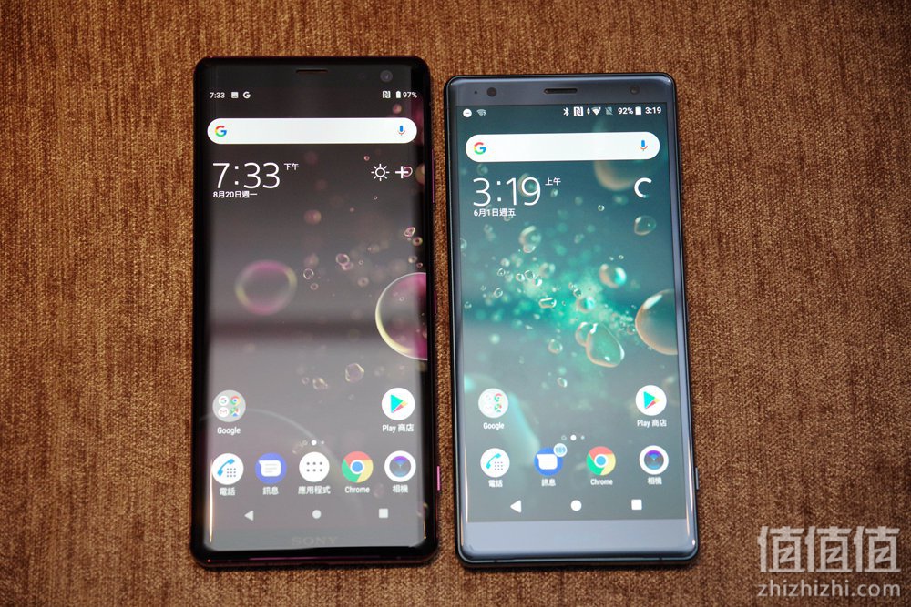 索尼 xperia xz3 现场上手以及与 xz2 外观比较 - 索尼xperia xz3评测