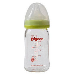 pigeon 贝亲 aa72 宽口径玻璃奶瓶 160ml 苏宁易购71.4元