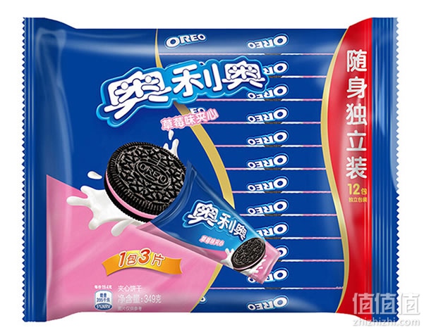 奥利奥(oreo)原味夹心饼干 349g 京东商城10.9元,凑单佳品!