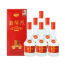 浏阳河 新一代福6 浓香经典白酒45度 475ml*6瓶99元包邮