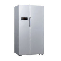 西门子siemens610升变频风冷无霜对开门冰箱大容量速冷速冻银色bcd
