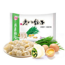 京东plus会员九美斋老八水饺韭菜鸡蛋水饺450g8件赠白菜猪肉水饺450g