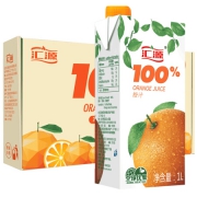 汇源果汁100橙汁1lx5盒3