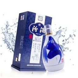 53度 清香型白酒 375ml 汾酒 蓝汾 53度 475ml*2件 苏宁易购价格