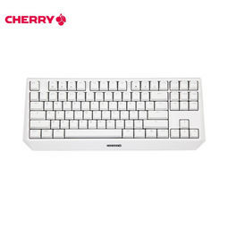 新品发售cherry樱桃mxboard10tkl机械键盘cherry红轴白色