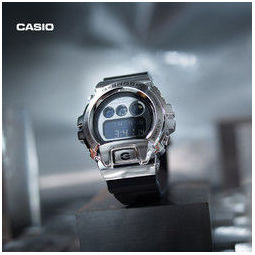 1日0点: casio 卡西欧 g-shock系列 gm-6900-1pr 男士