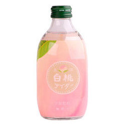 友桝白桃味汽水桃子味300ml15件