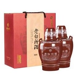 汾酒 老白汾10 53度 475ml*2 礼盒装 清香型白酒