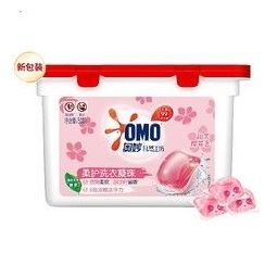 omo奥妙樱花柔护洗衣凝珠50颗