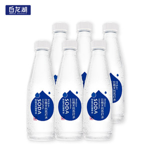 白龙湖天然弱碱性苏打水350ml6瓶