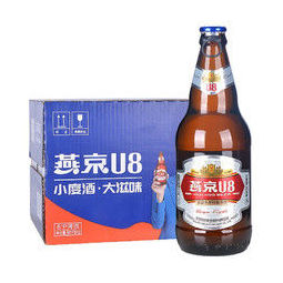 yanjingbeer燕京啤酒燕京u8500ml12瓶整箱装