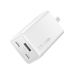 zte中兴gan氮化镓手机充电器lightning65w白色