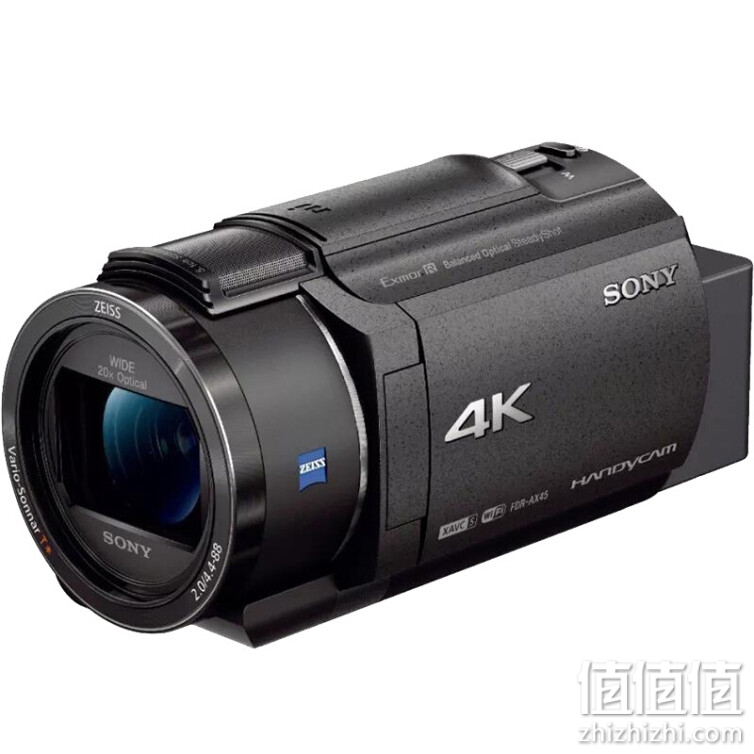 索尼(sony)fdr-ax45高清4k手持数码摄像机 家用dv 摄影机录像机ax45