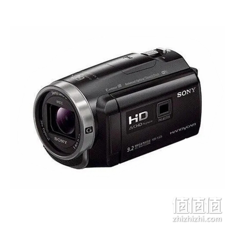 索尼(sony)hdr-pj675 高清数码摄像机 支持投影 家用dv/摄影 黑色