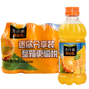 可口可乐美汁源果粒橙300ml6瓶