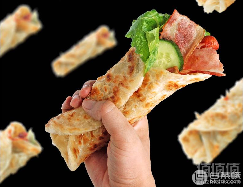 量必胜 台湾风味手抓饼家庭装20片史低19.8元包邮（需用券）