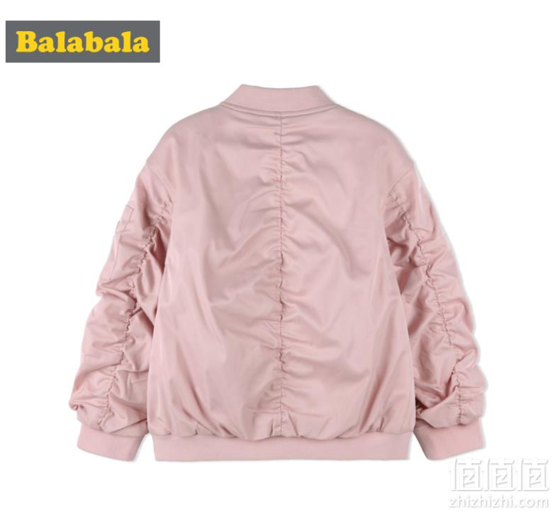 巴拉巴拉 时尚韩版女童棉服 2色89元包邮（需用优惠券）