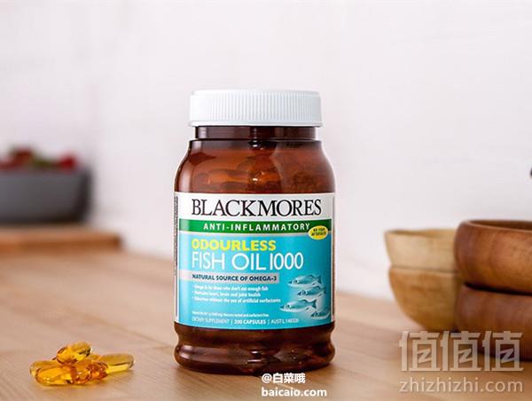澳洲进口!Blackmores 澳佳宝 无腥味深海鱼油软胶囊 400粒*2 ¥199.18包邮