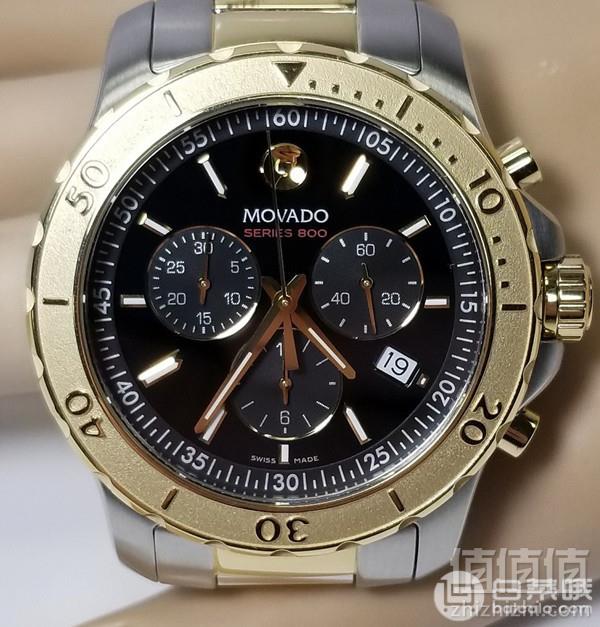 Movado 摩凡陀 Series 800系列 2600138 男士三眼计时腕表 9约3090元