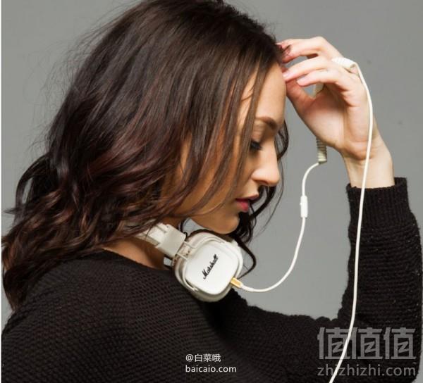 MARSHALL 马歇尔 Major II 头戴监听耳机 白色 Prime会员免费直邮到手￥503