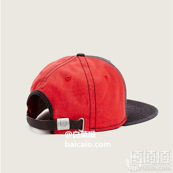 True Religion 真实信仰 Indian Head 可调节平沿棒球帽 Prime会员凑单免费直邮含税到手196元