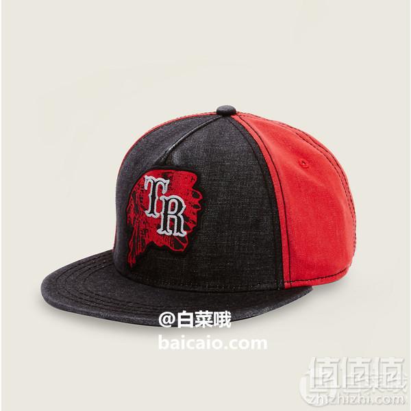 True Religion 真实信仰 Indian Head 可调节平沿棒球帽 Prime会员凑单免费直邮含税到手196元