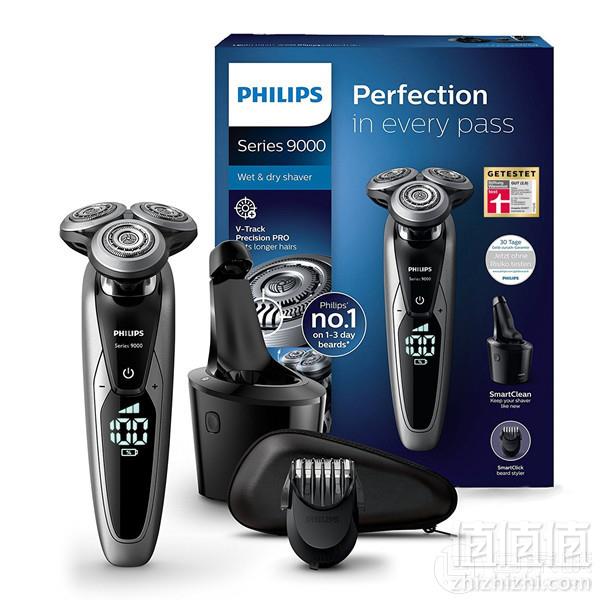 1516926510412578.jpg 金盒特价,Philips 飞利浦 新旗舰 S9711/31 干湿两用电动剃须刀 带清洁桶 Prime会员免费直邮含税到手1351.41元