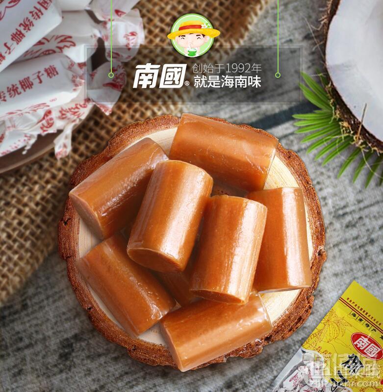 南国 传统精制大粒椰子糖200g*3袋*2件 ￥36.7包邮18.35元/件（双重优惠）