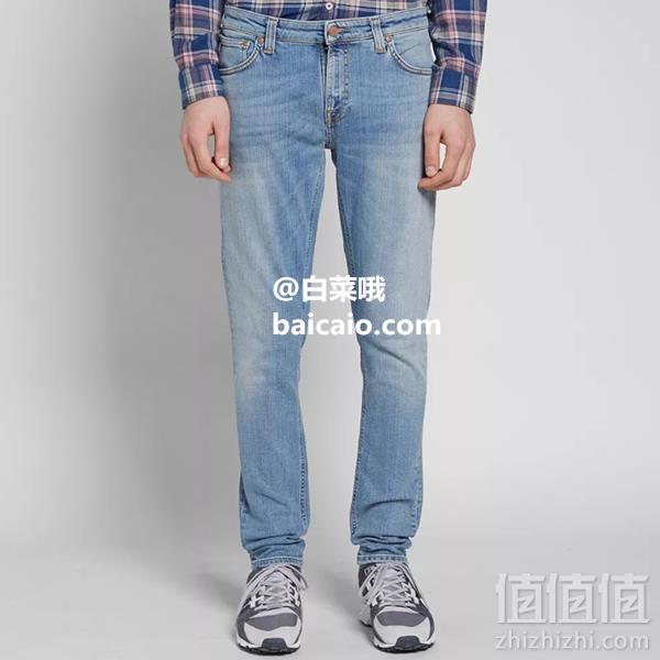 限W30码，Nudie Jeans 意大利产 Skinny Lin 男士修身牛仔裤 Prime会员免费直邮含税到手322元