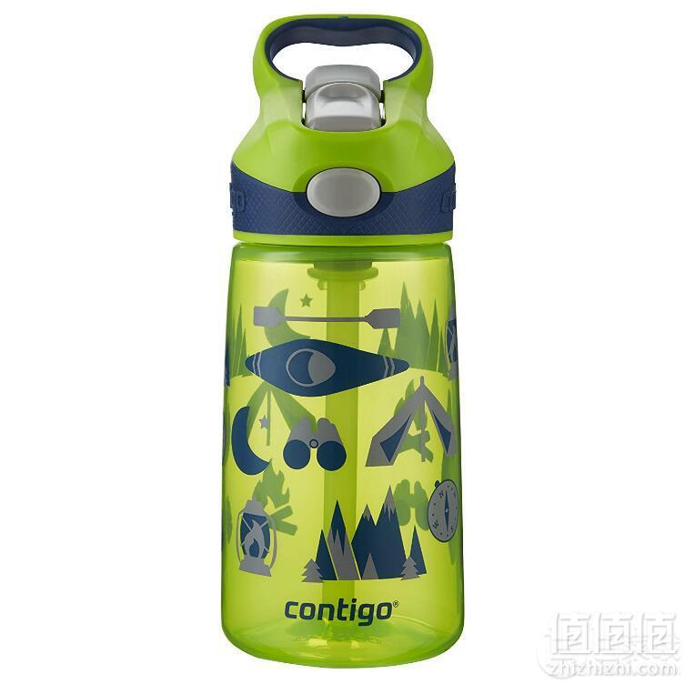 Contigo 康迪克 一键开启密封儿童吸管杯400ml 2款 Prime会员凑单免费直邮含税到手新低67.83元
