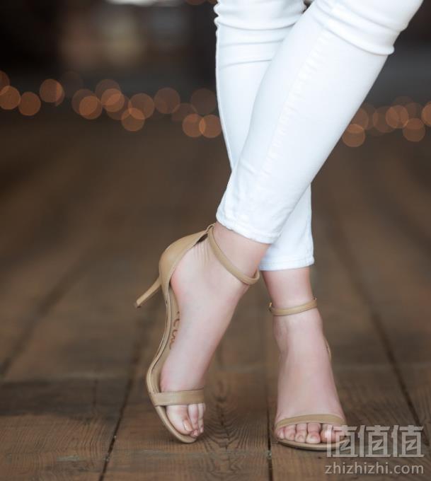 反季好价，Sam Edelman 女士真皮一字带凉鞋 2色279元包邮包税