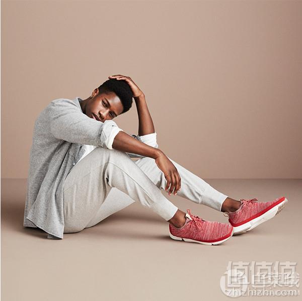 限UK7.5码，Clarks 其乐 Tri Native 男士针织袜套休闲鞋 Prime会员免费直邮含税到手新低286元