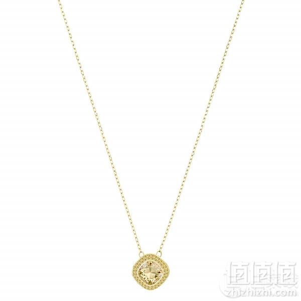 18年新款，Swarovski 施华洛世奇 Latitude 镀金水晶项链5430361 Prime会员免费直邮含税到手474元