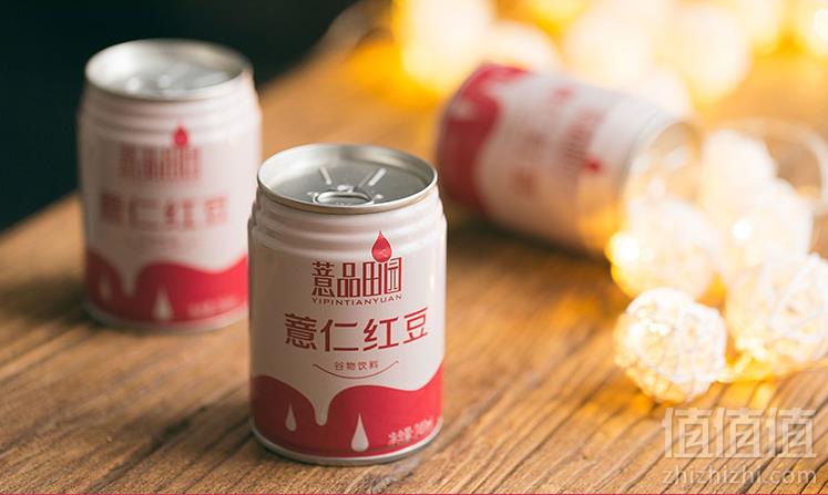 薏品田园 红豆薏米谷物饮料240ml*6罐15.8元包邮（需用优惠券）
