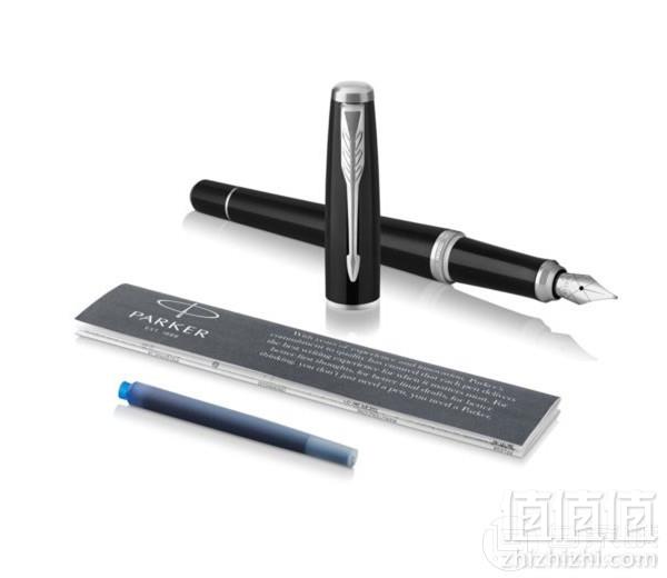 Parker 派克 Urban都市系列 M尖 黑杆银夹钢笔1931604 Prime会员凑单免费直邮含税到手157.5元