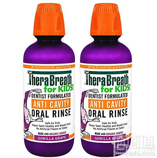 TheraBreath 凯斯博士 儿童漱口水 480ml*2件 Prime会员凑单免费直邮到手105元