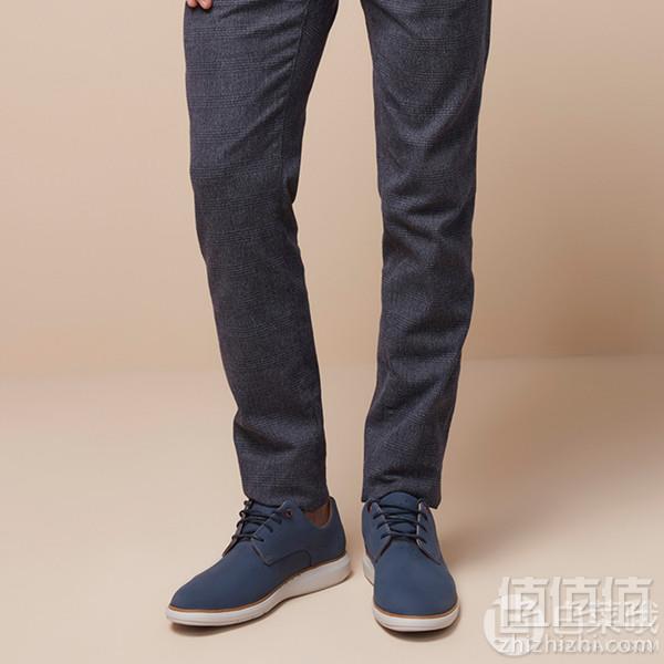 限UK9.5码，Clarks 其乐 Un高端系列 Voyage Plain 男士真皮休闲鞋 Prime会员免费直邮含税到手335元