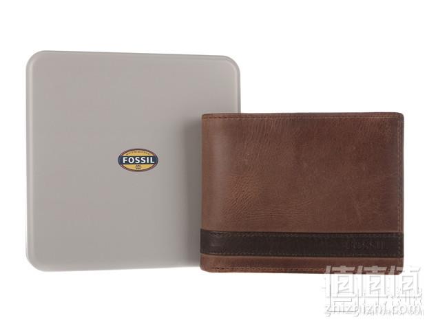 Fossil 化石 Quinn 男士真皮钱包 Prime会员免费直邮含税到手244元